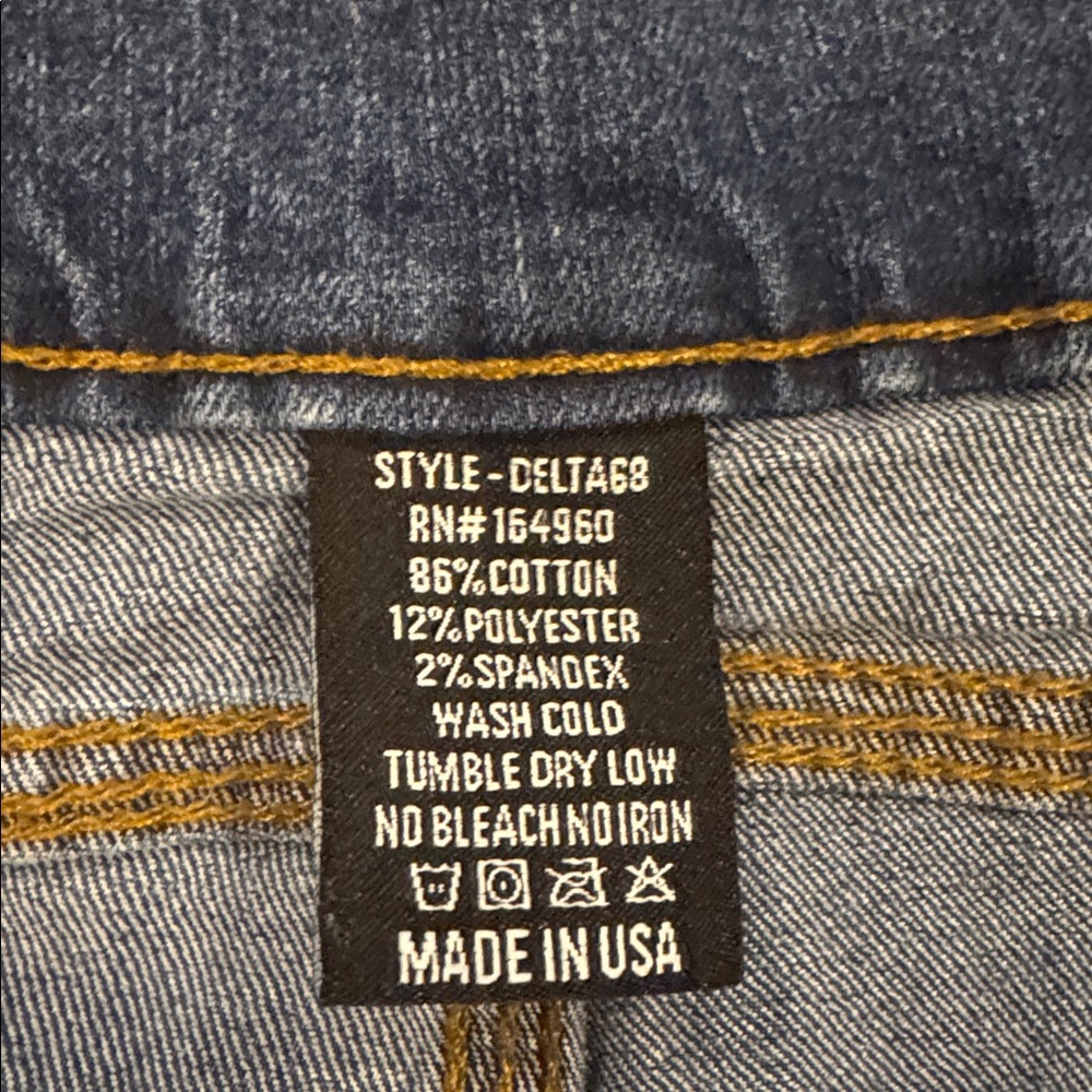 Origen Men's legit fit Blue Jeans 36w - Picture 3 of 9